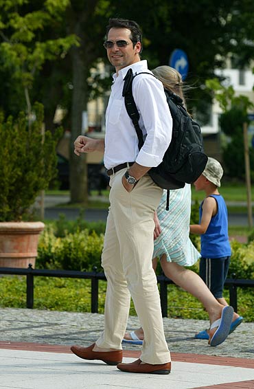 Delga wyprosili ze stolika
