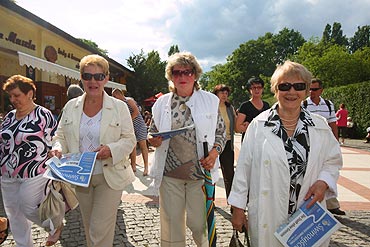 Promowali gazet o atrakcjach winoujcia