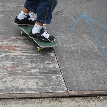 Skatepark rozsypuje si