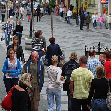 Za pogoda – wczasowicze lgn do miasta 