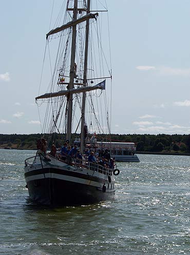 The Tall Ships’ Race Baltic 2009  w tym roku wraz z reprezentacj ze winoujcia