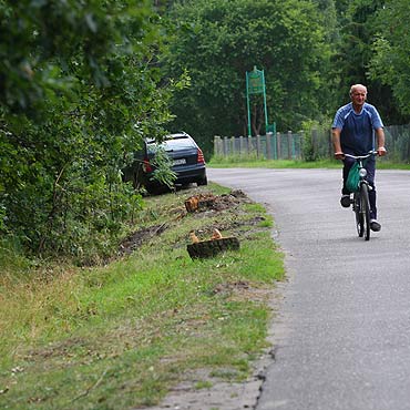 Buduj ciek rowerow na dziaki