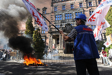 5-tysiczna manifestacja przesza ulicami Szczecina