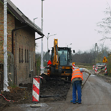 Budowa na Krzywej nabiera tempa