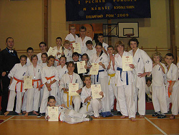 Puchar Pomorza w Karate Kyokushin-Drawsko Pomorskie 2009