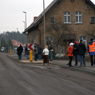 Prace na Wydrzanach na pmetku