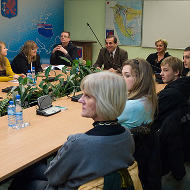 Spotkanie w sprawie powoania Modzieowej Rady Miasta.