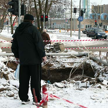 Gigantyczna awaria sieci wodocigowej bdzie naprawiana dopiero jutro