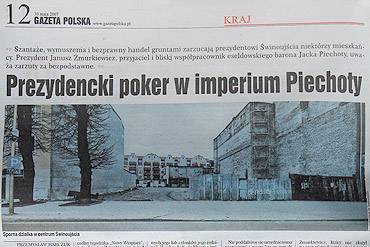 Prezydencki poker w imperium Piechoty