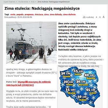 Zima stulecia: Nadcigaj meganieyce