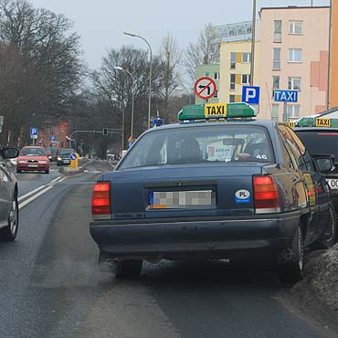 Nie mieszcz si na postoju 