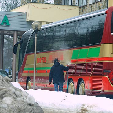 Myjnia w dzielnicy nadmorskiej 