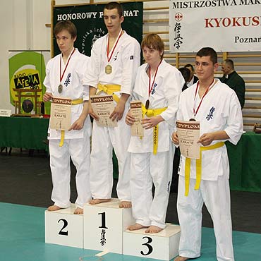 Kwalifikacje do Mistrzostw Polski -Mistrzostwa Makroregionu Zachodniego w Karate Kyokushin - Pozna 