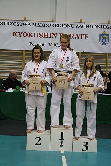 Kwalifikacje do Mistrzostw Polski -Mistrzostwa Makroregionu Zachodniego w Karate Kyokushin - Pozna 