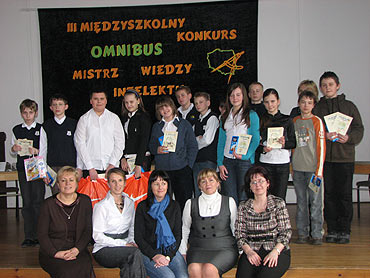 III MIDZYSZKOLNY KONKURS SZKӣ PODSTAWOWYCH „OMNIBUS – MISTRZ WIEDZY I INTELEKTU”