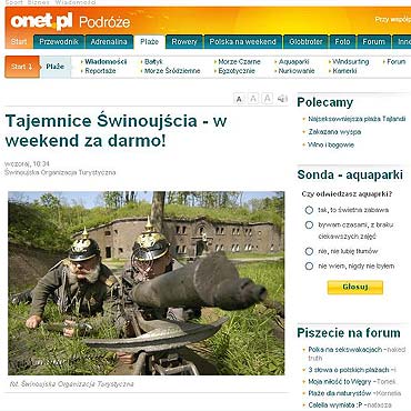 winoujcie znw jest w Onecie. Kurort staje si coraz sawniejszy 