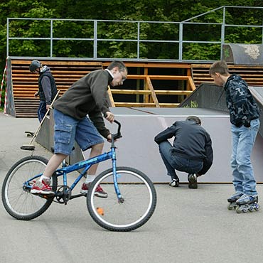 Przerwa na skate parku