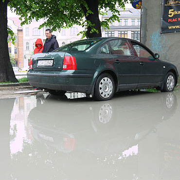Chcesz popywa? Przyjd na parking przy Armii Krajowej