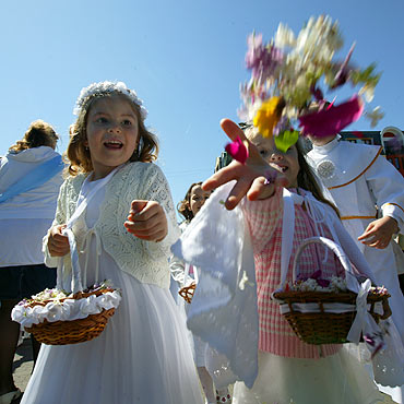 Tysice w procesji