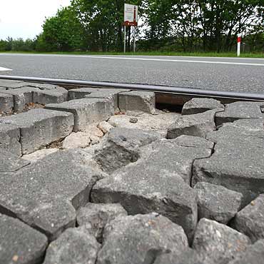 Kierowcy: Przejazd jest w fatalnym stanie