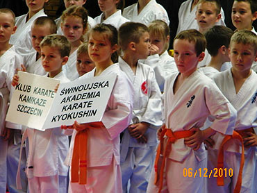 Spartakiada dziecii modziey w karate- Szczecin 2010