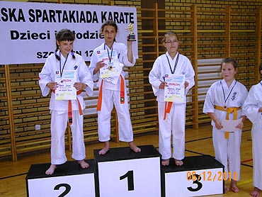 Spartakiada dziecii modziey w karate- Szczecin 2010