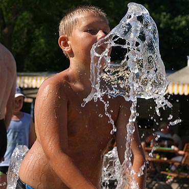 Gorący weekend w Świnoujściu. Termometry pokazywały 40 stopni!