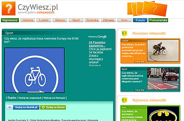 Najdusza trasa rowerowa Europy -  8186 km