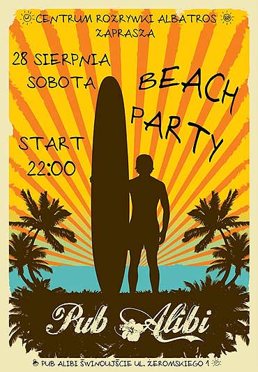 Beach Party w Alibi