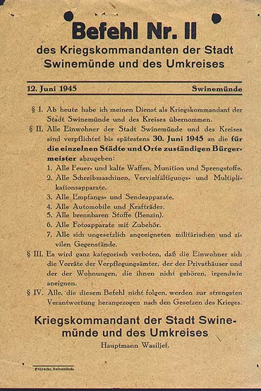 Przejęcie Świnoujścia przez Polskę 1945 r. Cz. 1