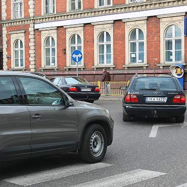 Miasto si cakiem zakorkuje 