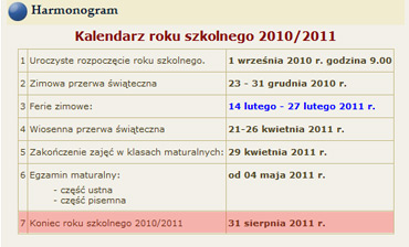 „Mieszko” zabiera uczniom dwa miesice wakacji?