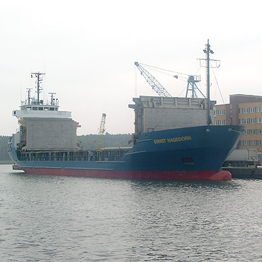 Most  zwodzony w Wolgacie