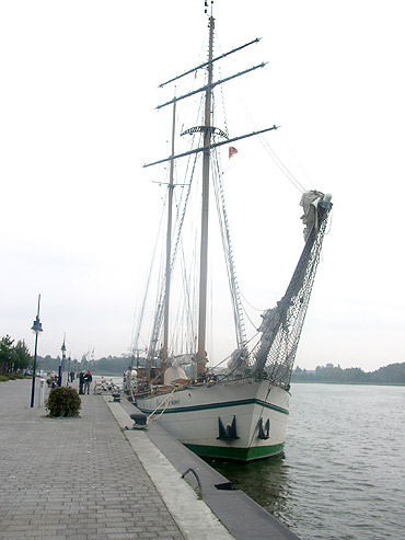 Most  zwodzony w Wolgacie
