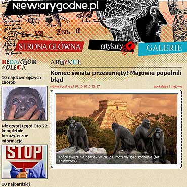 Koniec wiata przesunity! Majowie popenili bd