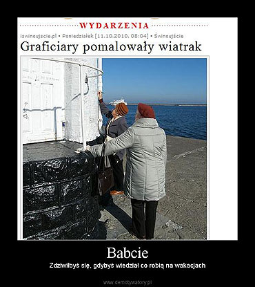 Zdjcie z iswinoujscie na demotywatorach 