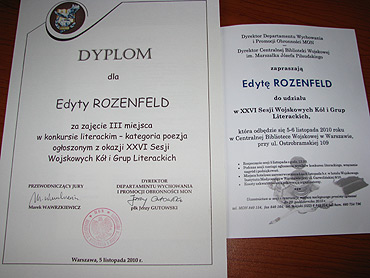 Stolica doceniła świnoujściankę