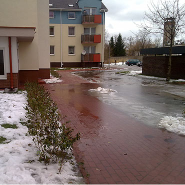 Warszów – albo pod wodą albo skuty lodem