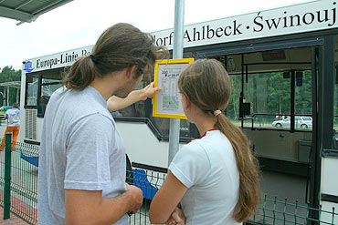 Mao pasaerw w autobusach do Anklam