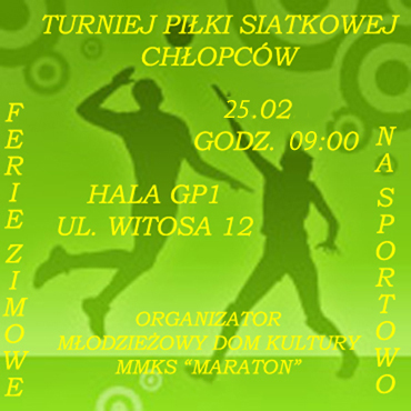 Turniej mini siatkwki chopcw 