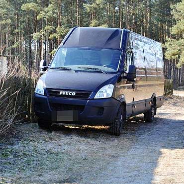 Odzyskano iveco skradzione w Niemczech 