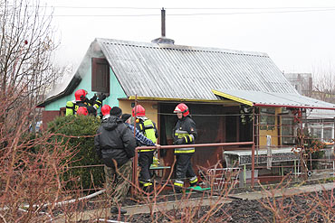 Straacy gasili altank dziakow