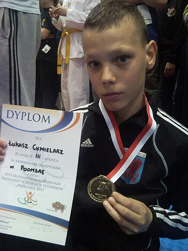 Dwa olimpijskie medale 