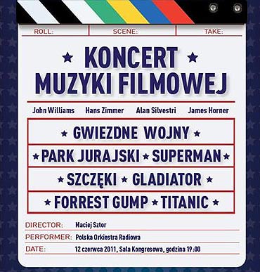 Zapraszamy na Wielki Koncert Muzyki Filmowej!