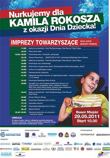 Nurkujemy dla Kamila Rokosza z okazji Dnia Dziecka