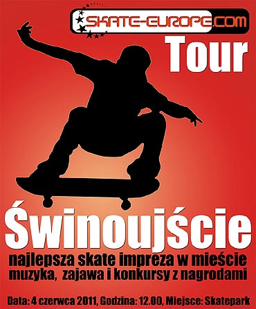 Skate Europe Tour w winoujciu