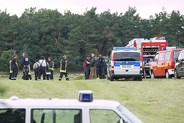 Wypadek awionetki w pobliu winoujcia