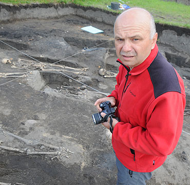 Wielkie odkrycie w Lubinie! Archeolodzy znaleli szcztki pierwszych chrzecijan 