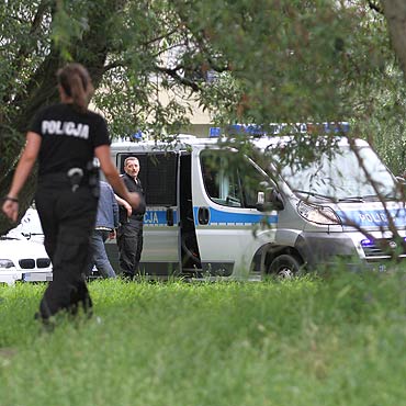 Policyjny pocig za rowerowym zodziejem