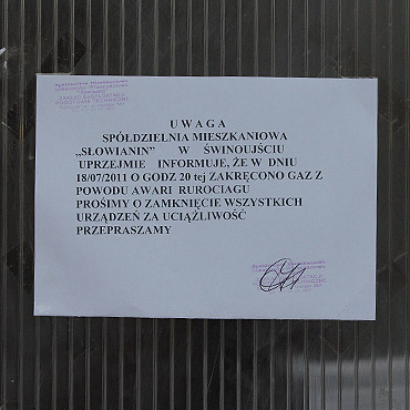 „Gazu nie bdzie przez cztery dni…”